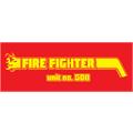 AMF 508-519 Fire Fighter 508 Pedal Car Graphic