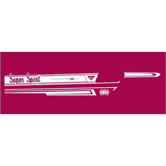 AMF 508-519 Super Sport 1965-66 Pedal Car Graphic AMF 508-519 Super Sport 1965-66 Pedal Car Graphic