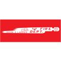 AMF 508-519 Fire Dept. Hook & Ladder 508 1963 Pedal Car Graphic