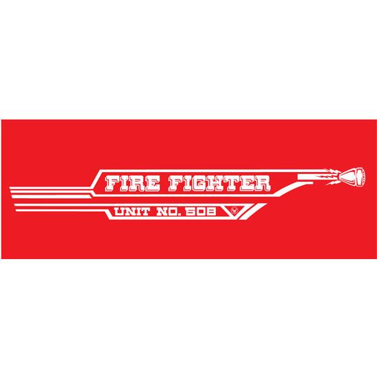 AMF 508-519 Fire Fighter 508 1967 Pedal Car Graphic AMF 508-519 Fire Fighter 508 1967 Pedal Car Graphic