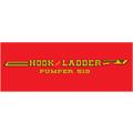 AMF 508-519 Hook and Ladder 1969-70 Pedal Car Graphic