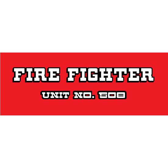 AMF 508-519 Fire Fighter 508 1970-71 Pedal Car Graphic AMF 508-519 Fire Fighter 508 1970-71 Pedal Car Graphic