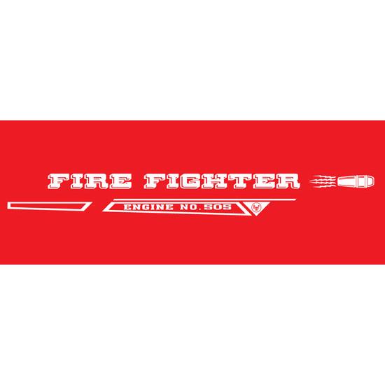 AMF Generic Fire Fighter 505 1968-69 Graphic AMF Generic Fire Fighter 505 1968-69 Graphic