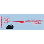 Murray Atomic Missile Super Sonic Jet 1955 Pedal Car Graphic