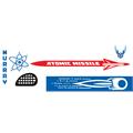 Murray White Atomic Missile 1960-1964 Pedal Car Graphic