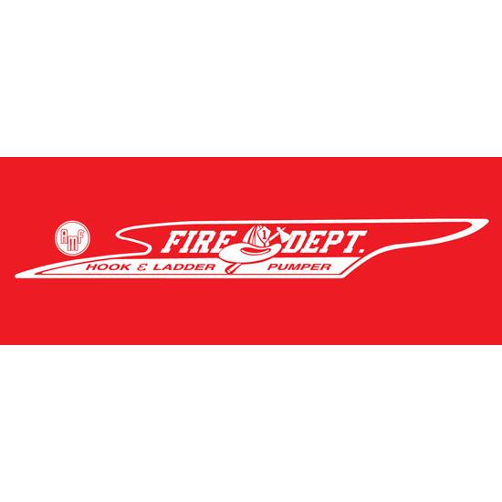 AMF Star Grille Hook & Ladder Pumper Graphic AMF Star Grille Hook & Ladder Pumper Graphic