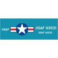 Hamilton Jeep Air Force USAF 93521 Graphic