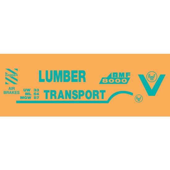 AMF/BMC Lumber Transport Graphic AMF/BMC Lumber Transport Graphic