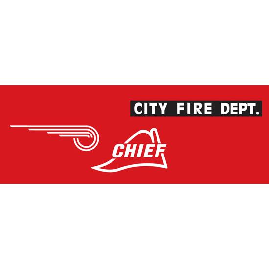 Steelcraft 1941 Fire Chief Graphic Steelcraft 1941 Fire Chief Graphic