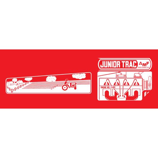 AMF Tractor Junior Trac Tractor Graphic AMF Tractor Junior Trac Tractor Graphic