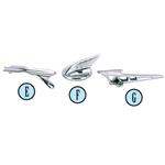 Steelcraft Pontiac Pedal Car Hood Ornament