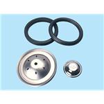 Chrome Wheel and Tire Combos - Fish Mouth/Star Grille/BMC Truck Kit