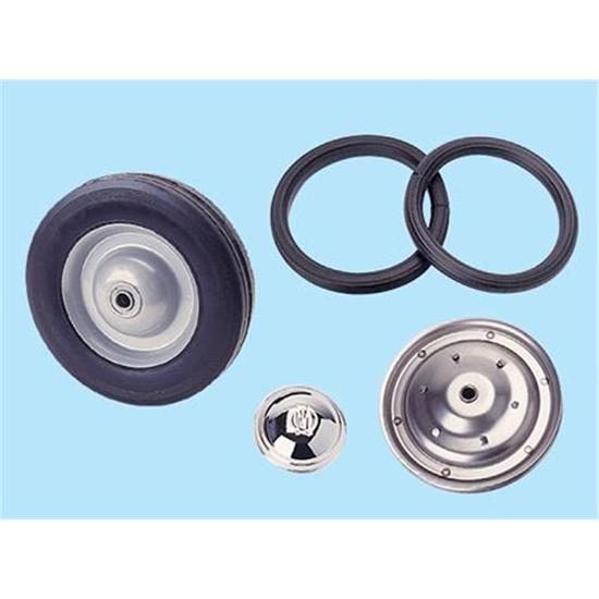 Chrome Wheel and Tire Combos - 3 Wheeler Kit