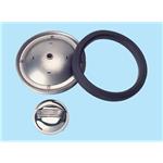 White Powder Coated Wheel and Tire Combo, Mark V Kit