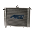 AFCO 80205-1 17 x 12 Inch Cage Mount Double Pass Radiator-1 In Push On