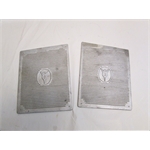 Garage Sale - Ford V8 Step Plates, Raw Finish