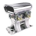 Big Block Chevy Street Tunnel Ram Kit, Polished Scoop