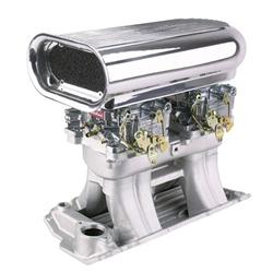Big Block Chevy Street Tunnel Ram Kit, Raw Scoop