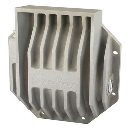 Finned Flat Mount 1963-82 Corvette Differential Cover, Unpolished Finned Flat Mount 1963-82 Corvette Differential Cover, Unpolished