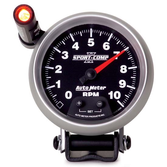 Auto Meter 3690 Sport-Comp II Air-Core Pedestal Tach, 10k RPM, 3-3/4 Auto Meter 3690 Sport-Comp II Air-Core Pedestal Tach, 10k RPM, 3-3/4