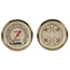 Classic Instruments VT02GLF Vintage Series Quad Gauges, 3-3/8 Dia. Classic Instruments VT02GLF Vintage Series Quad Gauges, 3-3/8 Dia.