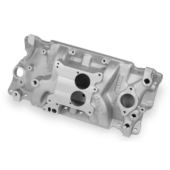 Holley 30049 ProJection TBI Intake Manifold, High Rise Dual Plane
