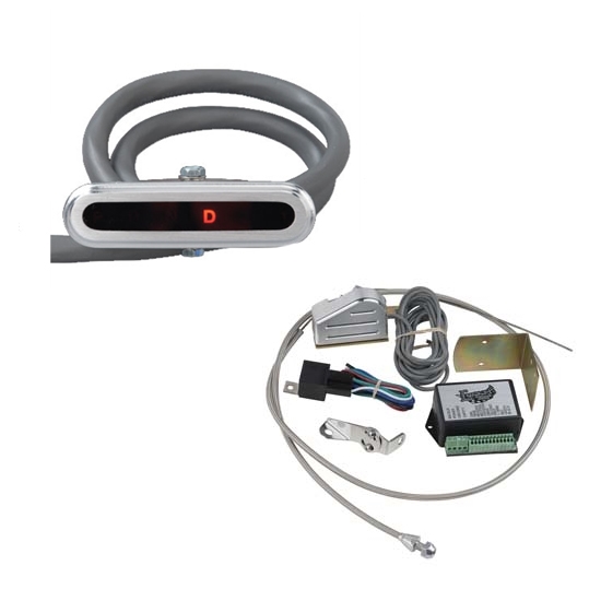 Lokar CIND-1717 700R4-4L60 Horizontal Dash Mount Shift Indicator Lokar CIND-1717 700R4-4L60 Horizontal Dash Mount Shift Indicator
