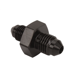 Aluminum Flare Reducer Adapter, Black, -10 AN to -16 AN