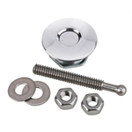 Quik-Latch Products QL-25-SP Mini Quick-Latch, Polished Aluminum