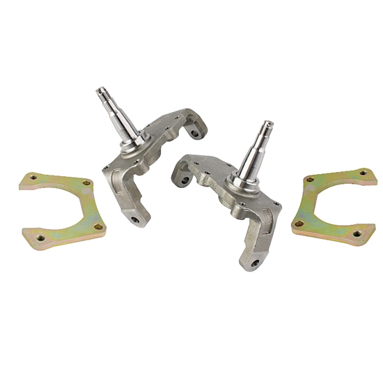 1955-57 Chevy Dropped Spindle Kit for GM Midsize Calipers 1955-57 Chevy Dropped Spindle Kit for GM Midsize Calipers
