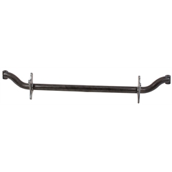 Spring Over Front Tube Axle, Ford Spindle, 4 Inch Drop, Plain