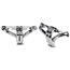 Small Block Chevy Tight Fit Headers, AHC Coated Small Block Chevy Tight Fit Headers, AHC Coated