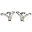 Tight-Fit Stainless Steel Small Block Chevy Block Hugger Headers Tight-Fit Stainless Steel Small Block Chevy Block Hugger Headers