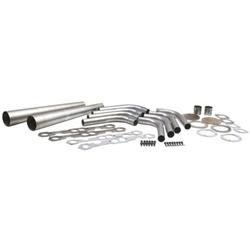Small Block Chevy Lake Style Header Kit, 1-5/8 Tube, 3-1/2 Inch Cone