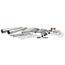 Small Block Chevy Lake Style Header Kit, 1-5/8 Tube, 3-1/2 Inch Cone Small Block Chevy Lake Style Header Kit, 1-5/8 Tube, 3-1/2 Inch Cone