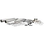 Small Block Chevy Lake Style Header Kit, 1-5/8 Tube, 3-1/2 Inch Cone