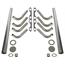 Ford Y-Block 292-312 Lake Style Header Kit, 1-5/8 Tube, 3-1/2 Inch Cone