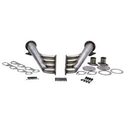 Big Block Chevy Lake Style Headers, Plain Steel Finish