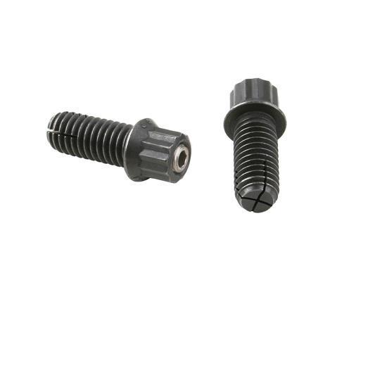 Percys Splitlock Header Bolts - Black Steel, 3/8 x 3/4 Inch, Set/12