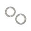 Lake Style Header Collector Flange Exhaust Gasket, 3-1/2 Inch Lake Style Header Collector Flange Exhaust Gasket, 3-1/2 Inch