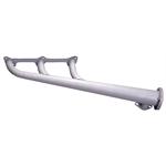 Flathead Ford V8 Lake Style Headers, Plain Steel Finish