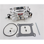 Edelbrock 18044 Endurashine Dual Quad 500 CFM 4 Barrel Carb-Man. Choke