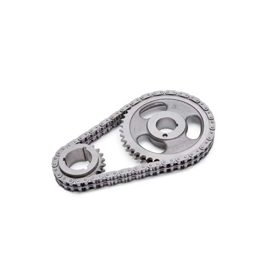 Edelbrock 7812 Performer-Link True Roller Timing Set Chain, Pontiac V8
