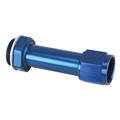 Aeroquip -8 AN Female to 7/8 Inch-20 Aluminum Fitting for Holley/Demon Carb.