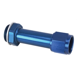 Aeroquip -8 AN Female to 7/8 Inch-20 Aluminum Fitting for Holley/Demon Carb.
