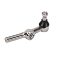 Chrome Cross Steering Tie Rod End, 11/16-18 LH Threads