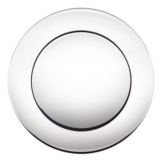 Billet Specialties 32125 Large Horn Button - No Logo Billet Specialties 32125 Large Horn Button - No Logo