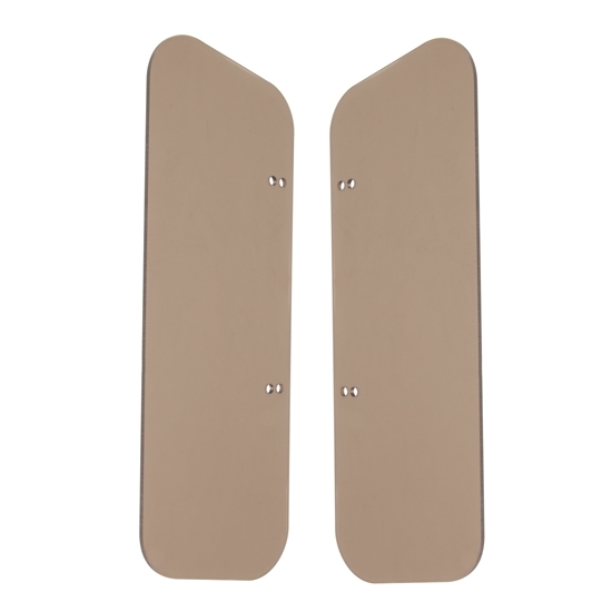 Lexan Wind Wings with Holes Lexan Wind Wings with Holes