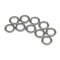 Stainless Steel AN Washers, 1/2 Inch, Pack/50