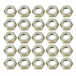 Speed Fast Aluminum Nylock Half Nuts - Pack of 25